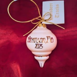 Reindeer Tracks Branson Ornament
