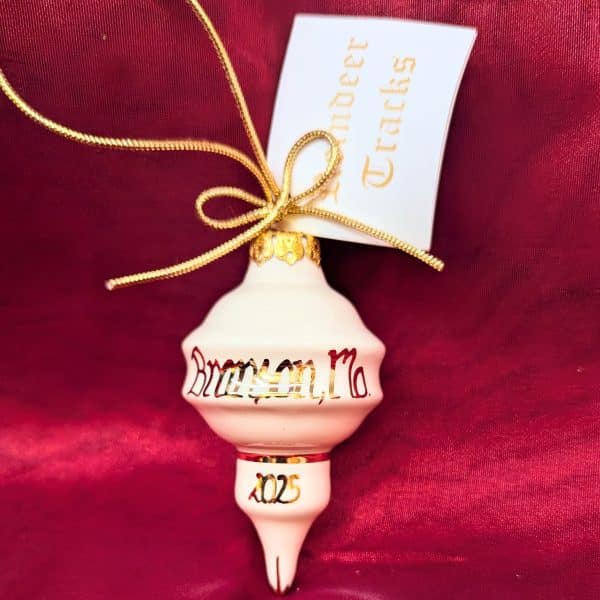 Reindeer Tracks Branson Ornament