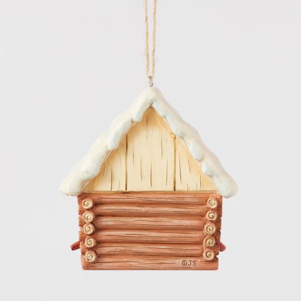 Christmas at the Lodge Cabin Ornament - Image 3