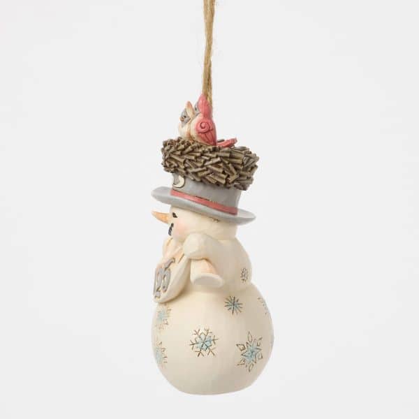 Woodland Dated 2025 Snowman Ornament - Image 4