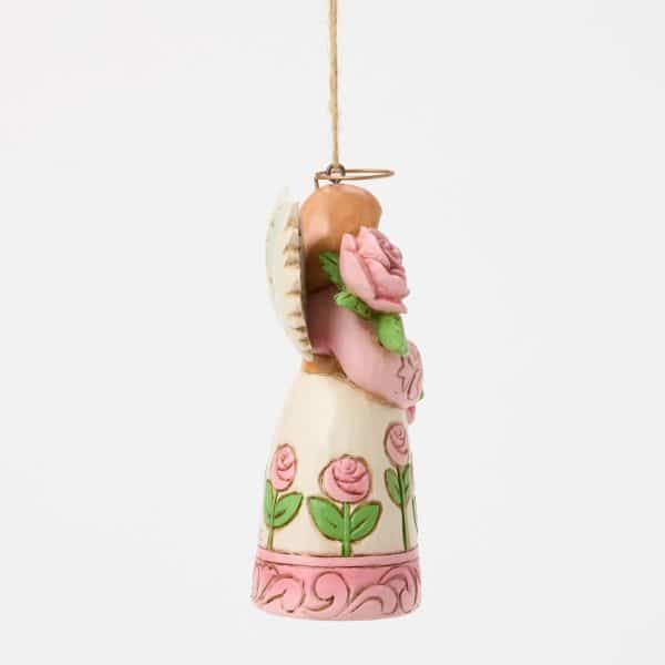 Angel With Roses Ornament - Image 4