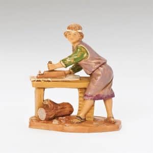 Herschel, Carpenter Young; Nativity Figure